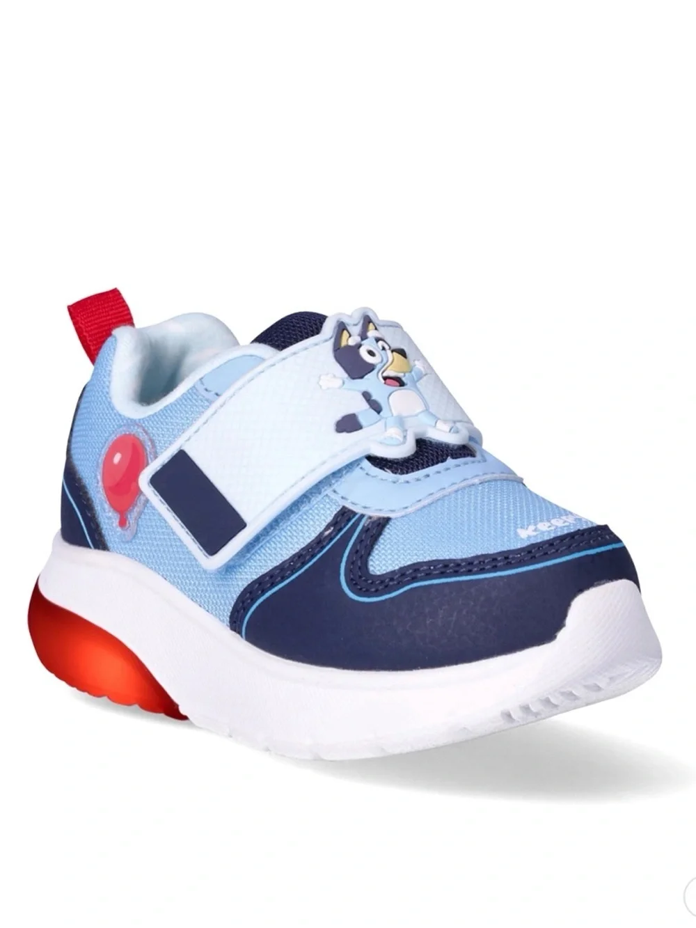 Bluey Toddler Boys' Light Up Slip On Sneakers